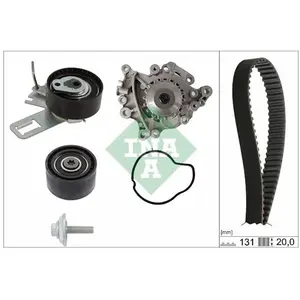 Comparateur de prix : Kit distribution avec pompe à eau INA 530 0760 30