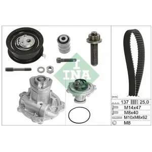 INA 530 0377 31 Pompe à Eau + Kit De Distribution pas cher