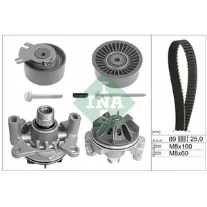 Kit de distribution + pompe à eau INA 530 0198 30 pas cher