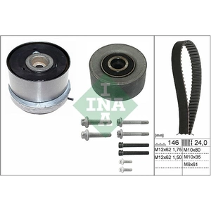 Kit de distribution INA, par ex. pour Chevrolet, Opel, Vauxhall, Alfa Romeo, Fiat, Saab pas cher