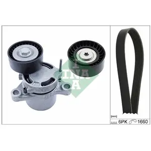 Jeu De Courroies Poly Trapézoïdales Bmw Ina 529030710 pas cher