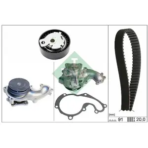 Comparateur de prix : Ina Pompe à eau + kit de courroie de distribution 530014230