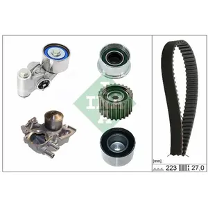 Comparateur de prix : Ina Pompe à eau + kit de courroie de distribution 530073630