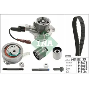Comparateur de prix : Pompe à eau + kit de courroie de distribution INA 530 0699 30