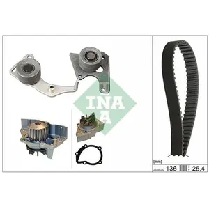 Ina Pompe à eau + kit de courroie de distribution 530009631 pas cher