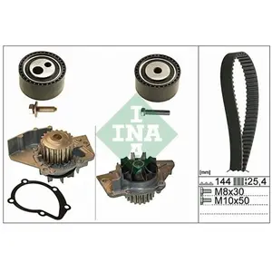 INA Pompe à eau + kit de courroie de distribution 530047430