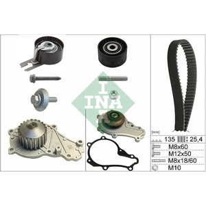 Comparateur de prix : Ina Pompe à eau + kit de courroie de distribution 530036930