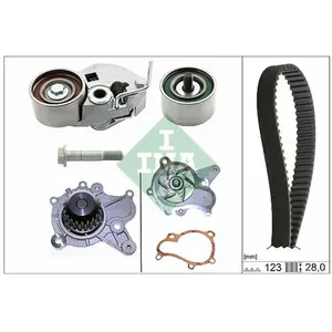 Kit de distribution + pompe à eau INA 530 0542 31