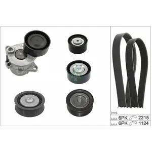 Jeu De Courroies Trapézoïdales Poly-V Mercedes-Benz Ina 529058910 pas cher