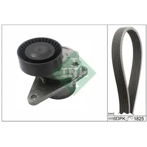 Jeu De Courroies Poly Trapézoïdales Volvo Ina 529055710 pas cher