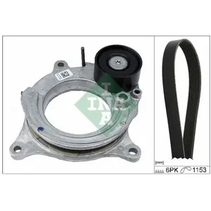 Jeu De Courroies Poly Trapézoïdales Bmw Ina 529056610 pas cher