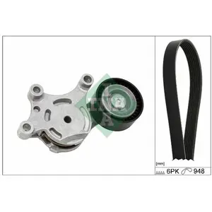 Jeu De Courroies Poly Trapézoïdales Ford Ina 529057710 pas cher