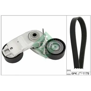 Jeu De Courroies Poly Trapézoïdales Ford Ina 529056910 pas cher