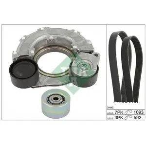 Comparateur de prix : Jeu De Courroies Trapézoïdales Poly-V Hyundai; Kia Ina 529056110