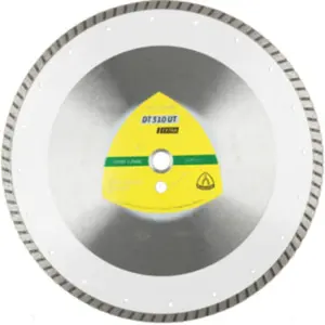 Klingspor 339123 DT 310 UT Extra Disques de coupe diamantés grands pour matériaux de construction/béton, 350 mm de diamètre, 25,4 mm de perçage