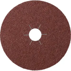 CS 561 Disques Fibre Klingspor 180 x 22 mm Grain 320 alésage étoilé
