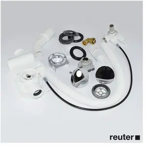LAUFEN IL BAGNO ALESSI One garniture de vidage et de trop-plein avec r...
