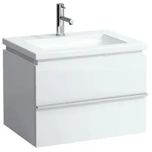 LAUFEN Case for Living Square Meuble sous-vasque avec 1 tiroir, H4012110754631, pas cher