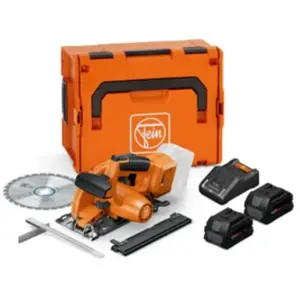 Comparateur de prix : Fein Scie Circulaire Portative Sans Fil Ahks 18-57 As 2 X 8ah
