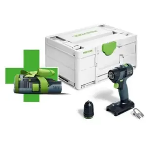 Festool TXS 18-Basic-3,0 Accu Schroefboormachine 18V 3.0Ah in Systaine...