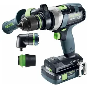 Comparateur de prix : Perceuse visseuse sans fil TDC 18/4 5.2/4.0 I-Set FESTOOL - 577243