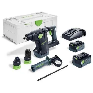 Comparateur de prix : Perforateur burineur sans fil KHC 18 5,0 EBI-Plus 577448 - Festool