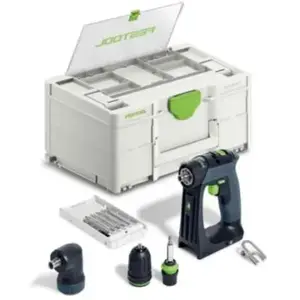 Perceuse-visseuse sans fil cxs 18-Basic-Set - 577333 - Festool pas cher