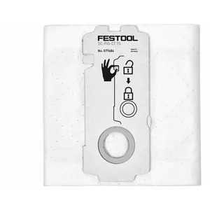 Comparateur de prix : Sac filtre SelfClean SC-FIS-CT 25 FESTOOL pour CT 25 - 5 pièces - 577484