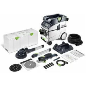 FESTOOL Kit ponceuse à bras et aspirateur planex lhs 2 225 eqi/ctl 36-Set - 57... pas cher