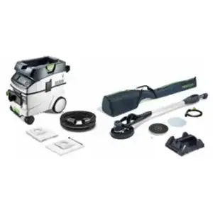 Festool - Ensemble ponceuse à col long et aspirateur planex lhs-e 225/... pas cher
