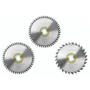 Comparateur de prix : Jeu de lames de scie circulaire KSB-SORT/3 w 160x2,2 - 578565 - Festool