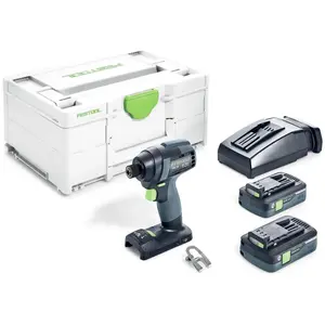Comparateur de prix : Visseuse à chocs sans fil Festool tid 18 hpc 4,0 I-Plus 18V 4Ah