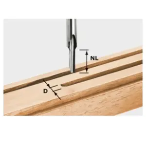 Comparateur de prix : FESTOOL Fraise à rainurer HS queue de 8 mm HS S8 D 4/15