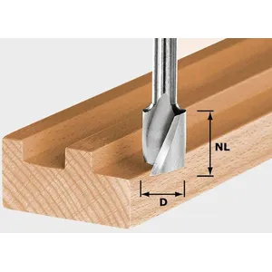 Comparateur de prix : Festool Fraise à rainurer hélicoïdale avec queue de 8 mm HW Spi S8 D6/16
