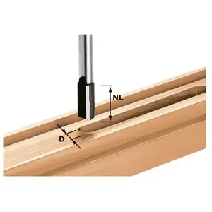 Comparateur de prix : FESTOOL Fraise à rainurer avec queue de 8mm HW S8 D12/20