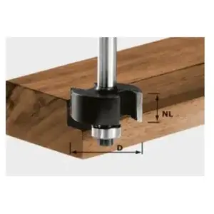 Comparateur de prix : FESTOOL Fraise à rainurer HW avec queue de 8mm HW S8 D31,7/NL 12,7 - 491022