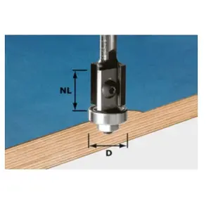 Comparateur de prix : FESTOOL Fraise à affleurer à plaquettes réversibles HW S8 D19/20WM - - 491082