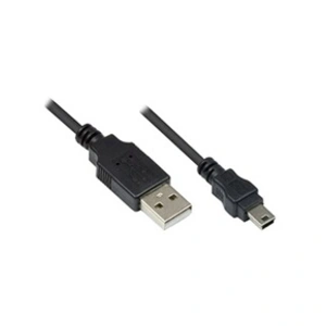 Alcasa Good Connections - Câble USB - USB (M) pour mini USB type B (M) - USB 2.0 - 30 cm - noir pas cher