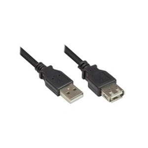 Comparateur de prix : Alcasa Good Connections Rallonge de câble USB USB (F) pour USB (M) USB 2.0 3 m noir
