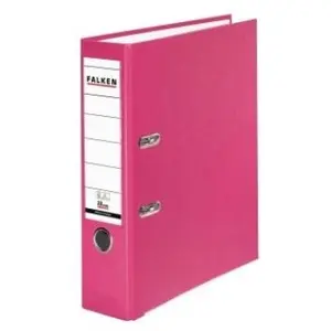 Falken classeur pp-color s 80, largeur de dos 80 mm, rose 11286747 pas cher