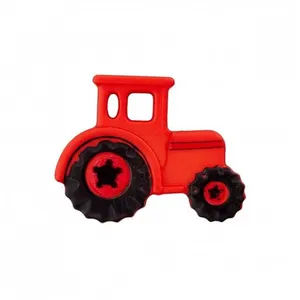 Non communiqué Bouton Tracteur à queue 23mm - Pym(...) - Rouge