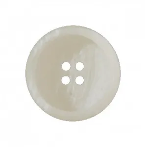 Non communiqué Boutons Recyclés papier 23 mm X 2 naturel - Union Knopf(...) - Ecru