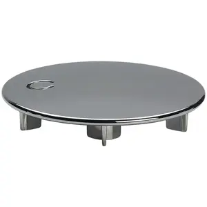 Comparateur de prix : VIEGA Capot pour bonde de douche domoplex diamètre 75 mm, orifice 52 mm