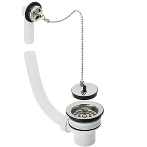 Comparateur de prix : VILLEROY & BOCH - Garniture de Trop-Plein chromé en plastique