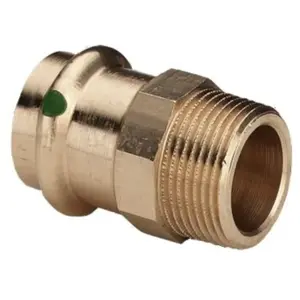 Viega Mamelon bronze femelle cuivre - diamètre 14 fileté mâle 15/21 VI...Vendu parrakuten