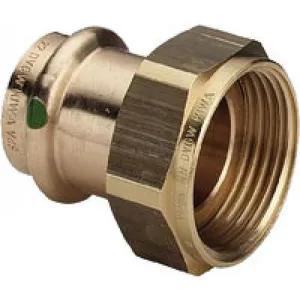 Comparateur de prix : Raccord droit bronze à sertir écrou prisonnier 2263 - 3/4' - 22 mm Viega