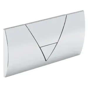 Comparateur de prix : Viega - Plaque de commande pour réservoir wc encastré double volume, b...