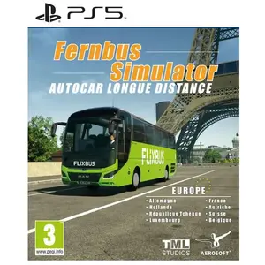 Comparateur de prix : Just For Games Fernbus Simulator Autocar Longue Distance PS5