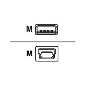 Comparateur de prix : Equip 128521 câble USB USB 2.0 1,8 m USB A Mini-USB B Noir