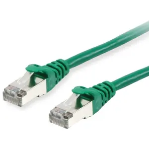 Comparateur de prix : Equip Câble Patch RJ45 S/FTP Cat6 (SSTP) PIMF HF en polyéthylène - 2 m - Vert